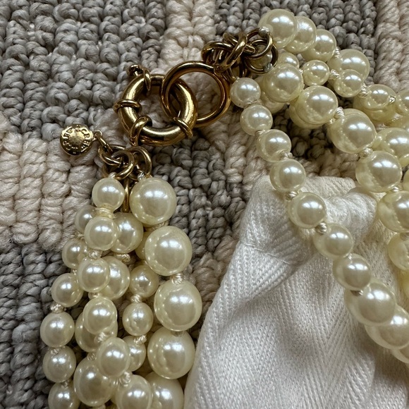 J. Crew Twisted Pearl Hammock Necklace - Picture 4 of 5